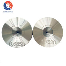 0.04-0.3mm Polycrystalline diamond PCD wire drawing die for copper and stainless steel wire